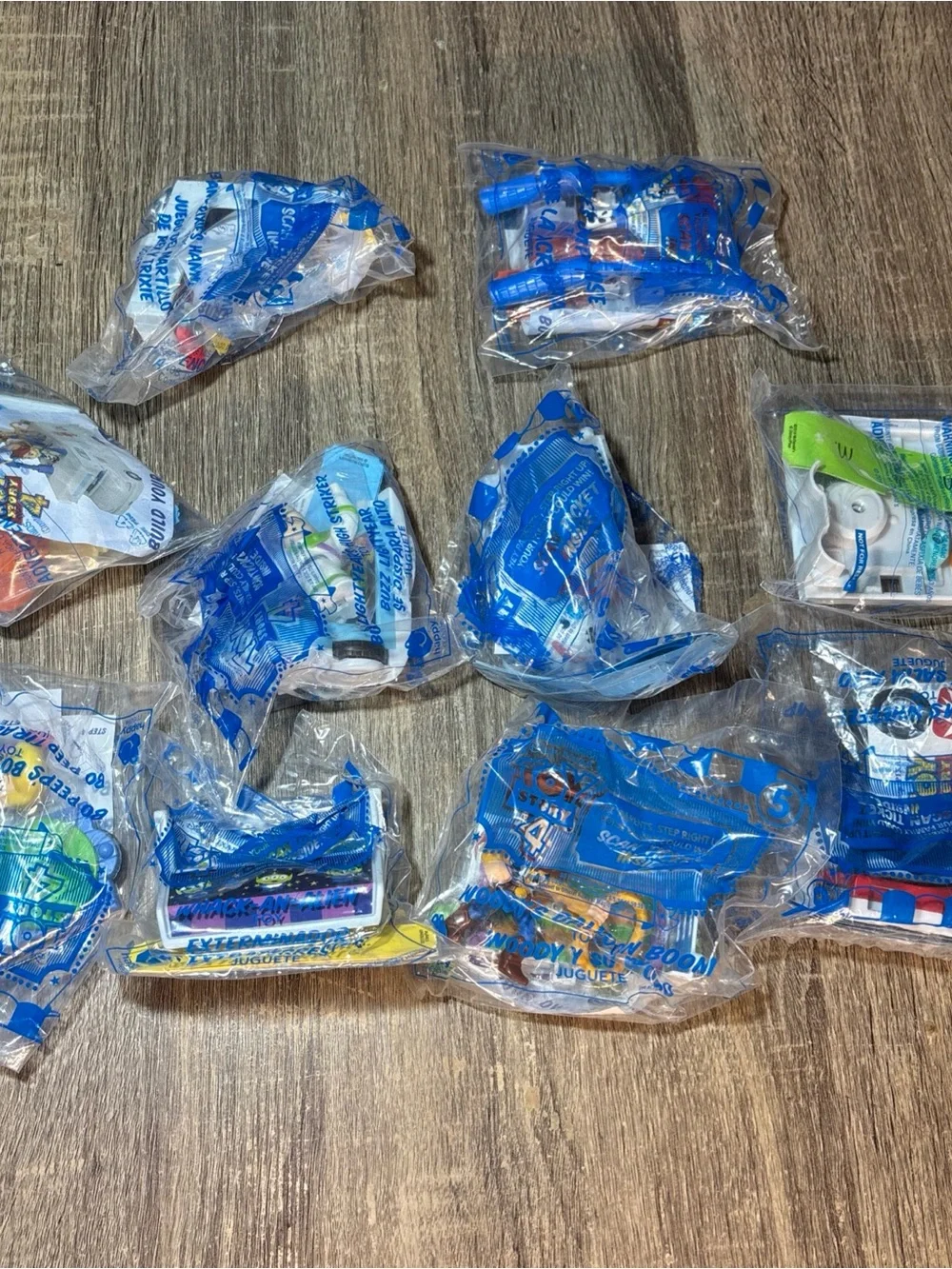 Toy Story 4 McDonalds Happy Meal Toys New Sealed 2019 Complete Set of 10 RV